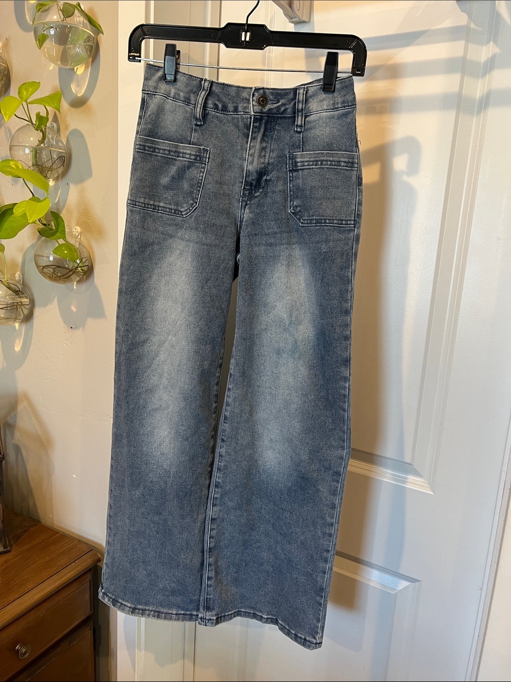 Vigoss Women's Bootcut Jeans in Washed Blue